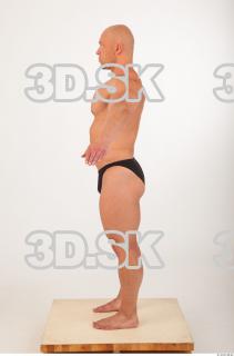 Whole body modeling swim suit photo reference of Sebastian 0048